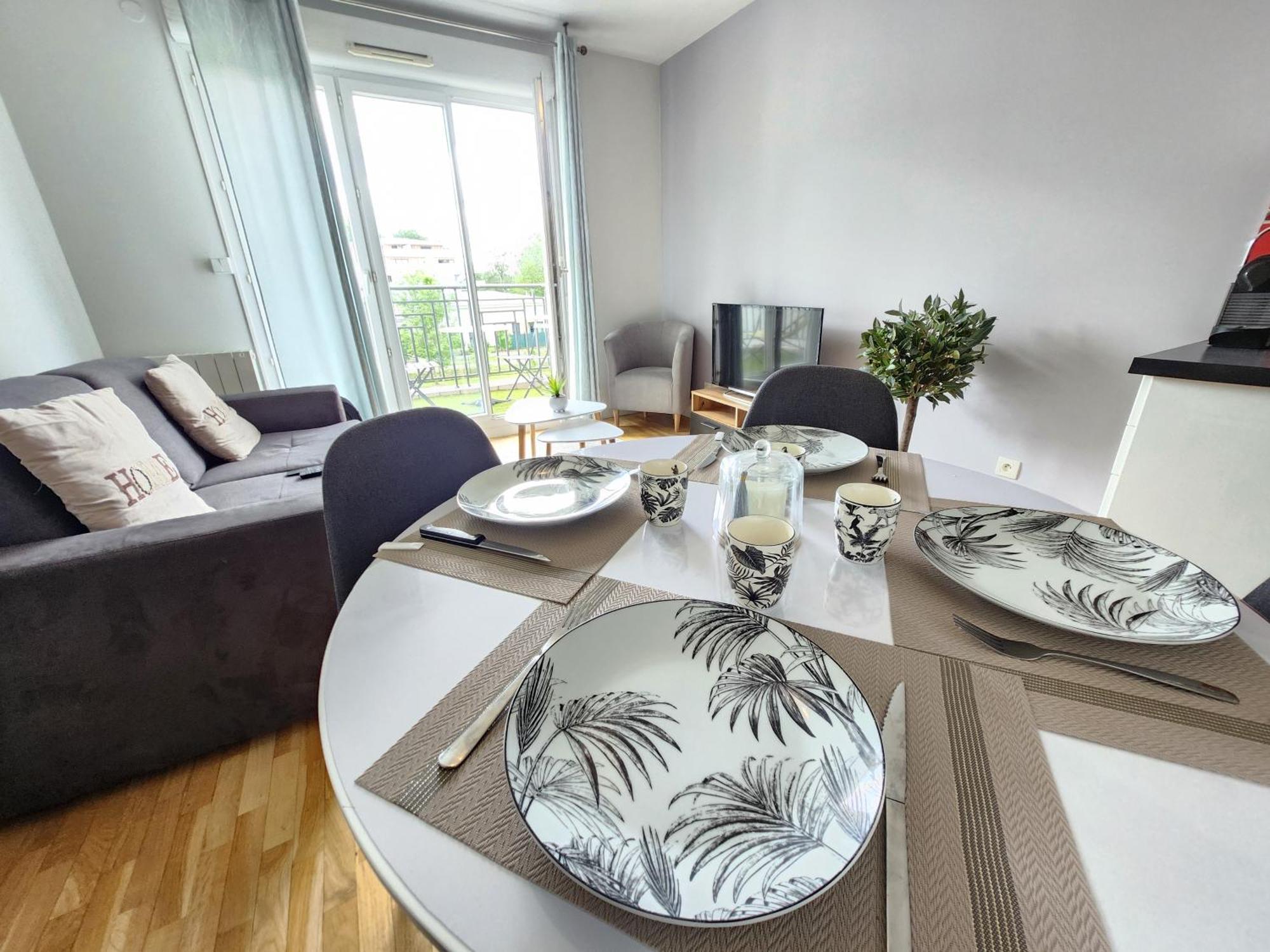 Appartement, Balcon, Parking, 5' Disneyland Montévrain Exteriér fotografie